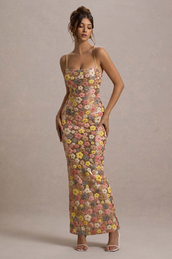 Fleurinde Floral Midi Dress