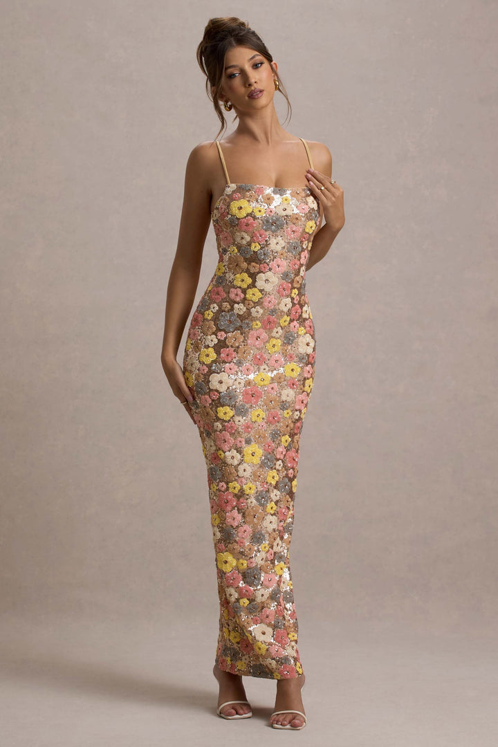 Fleurinde Floral Midi Dress